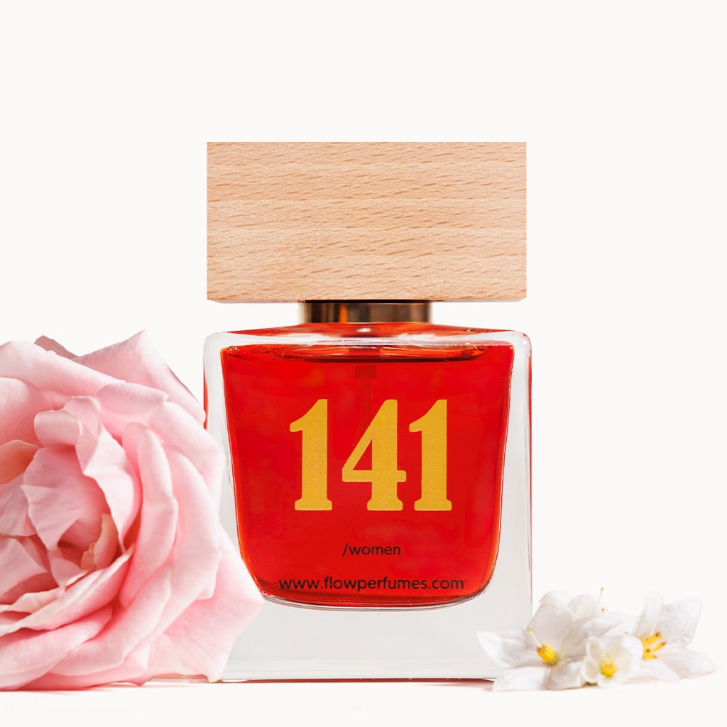 Zamiennik perfum Addict Dior – intensywna róża i jaśmin w zmysłowej, uzależniającej aurze. Flow Perfumes Nr 141.