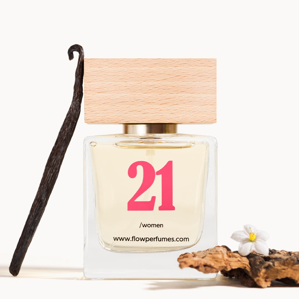 Zamiennik perfum Black Orchid Tom Ford – zmysłowy zapach z wanilią, orchideą i korą drzewną, Flow Perfumes nr 21.