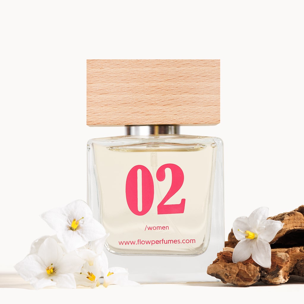 Zamiennik Chance Chanel – kobiecy zapach z białymi kwiatami i nutą drewna, Flow Perfumes nr 02.