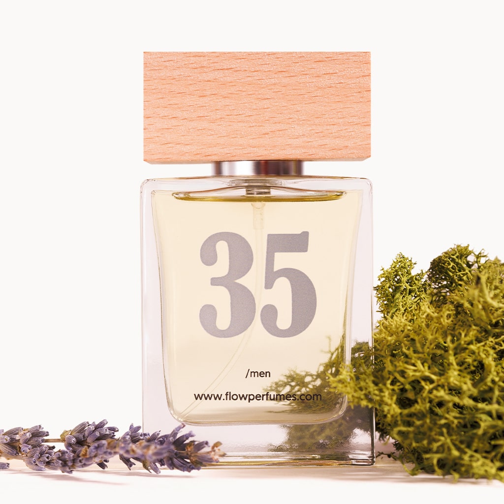 Zamiennik perfum Egoiste Platinum Chanel – świeży zapach z lawendą i mchem, Flow Perfumes nr 35.