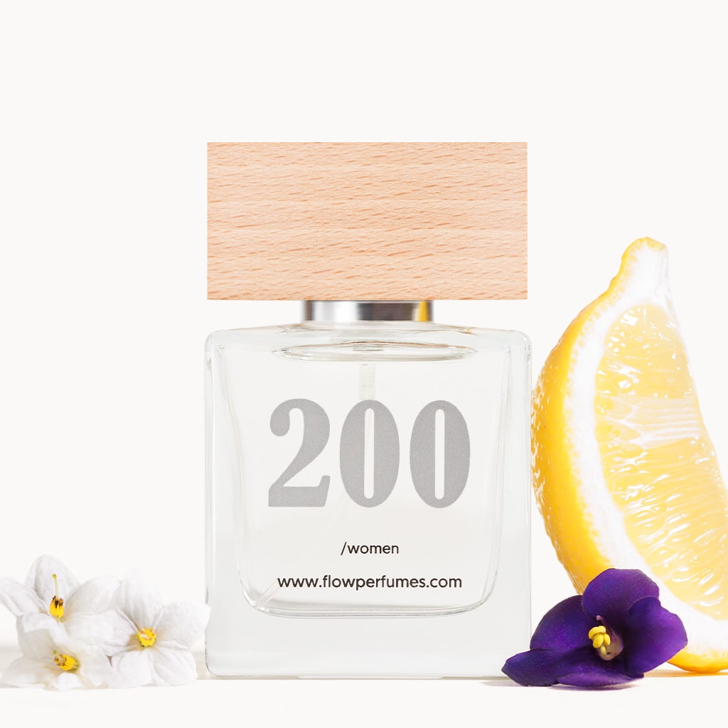 Zamiennik In Red Armand Basi – promienny bukiet cytrusów, kwiatów i piżma, który otula kobiecość energią i subtelną elegancją. Flow Perfumes Nr 200.