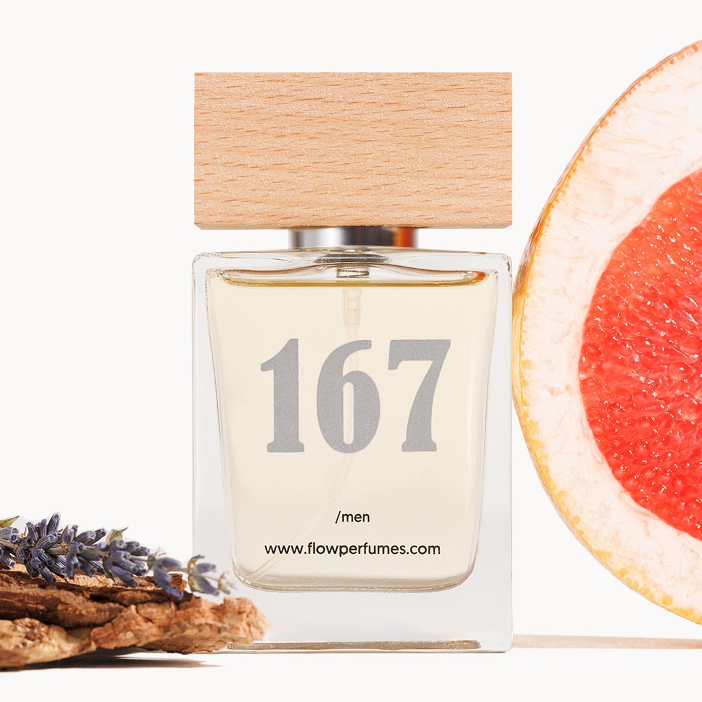 Zamiennik perfum Invictus Legend Paco Rabanne – energetyczny miks grejpfruta, lawendy i ambry w nowoczesnej kompozycji. Flow Perfumes Nr 167.