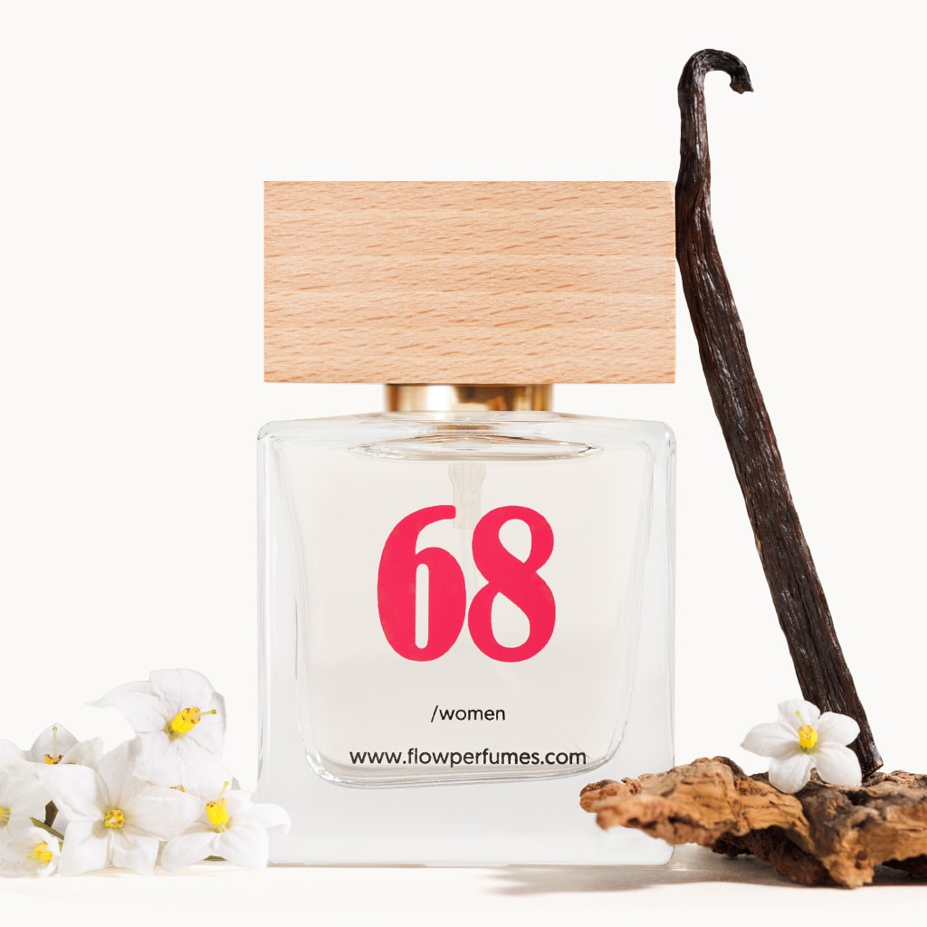 Zamiennik perfum Joy Dior – kwiatowo-waniliowy zapach z jaśminem i piżmem, Flow Perfumes nr 68.