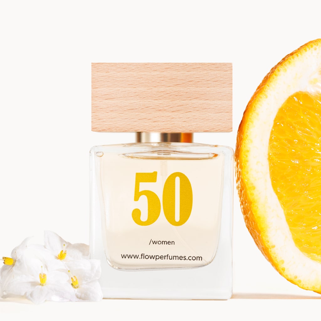 Zamiennik Miss Dior Cherie Dior – kobiecy zapach z białymi kwiatami i pomarańczą, Flow Perfumes nr 50.