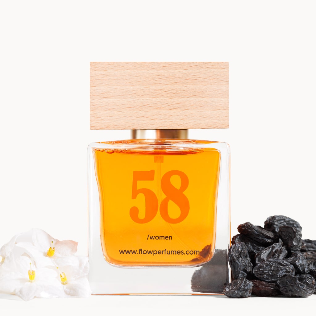 Zamiennik Scandal Jean Paul Gaultier – kobiecy zapach z białym kwiatem i żywicą, Flow Perfumes nr 58.