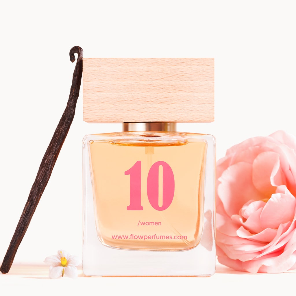 Zamiennik Si Beżowe Armani – ciepły zapach z wanilią, różą i białymi kwiatami, Flow Perfumes nr 10.