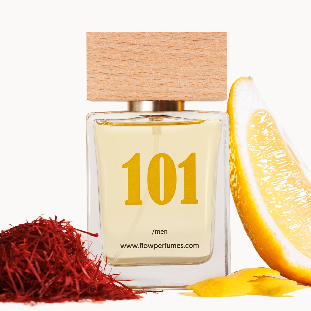 Wild Pheromone – cytrusowa świeżość i szafranowa dzikość w męskiej kompozycji Flow Perfumes Nr 101.