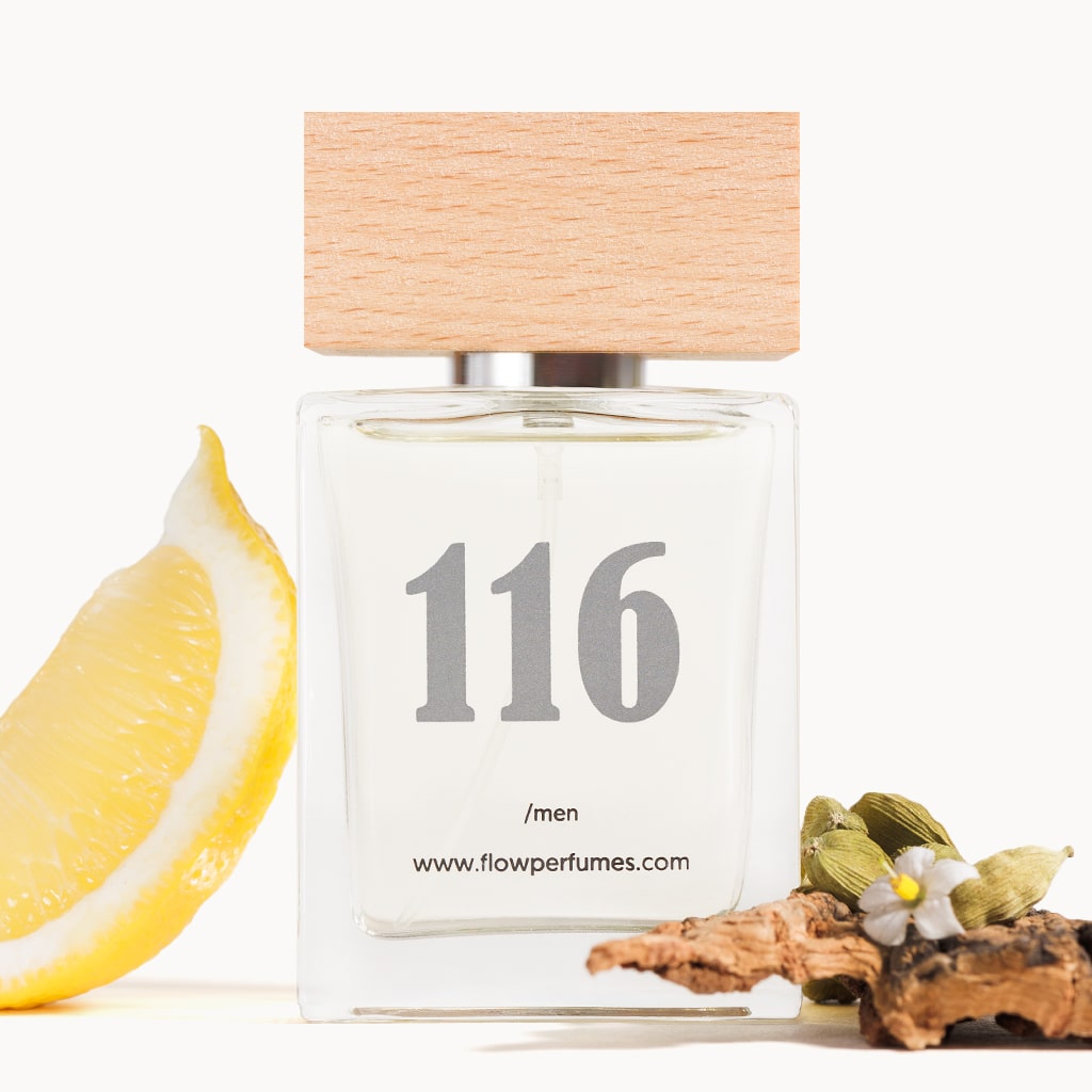 Zamiennik perfum La Nuit de L'Homme Yves Saint Laurent – zmysłowy, głęboki i pełen elegancji. Flow Perfumes Nr 116.