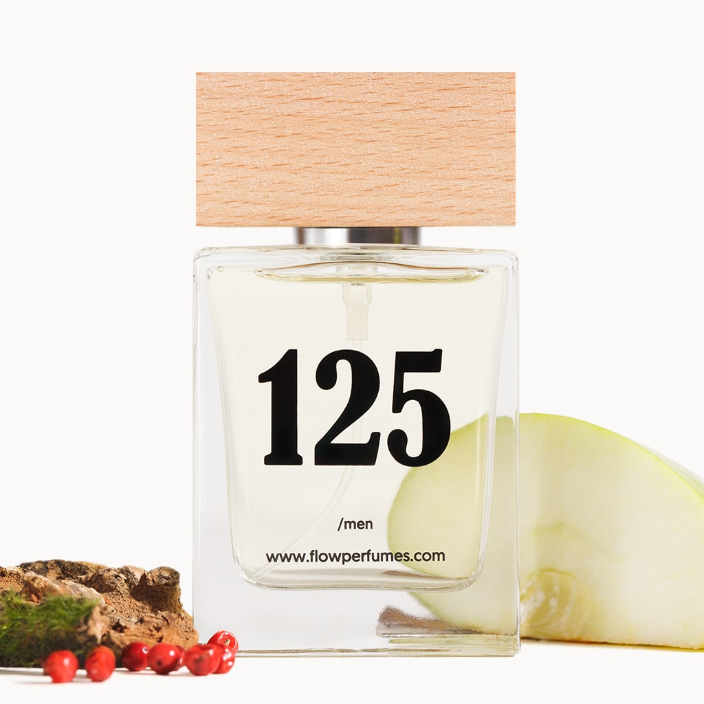 Zamiennik perfum Pour Homme od Bottega Veneta – świeży, korzenny i elegancki zapach dla mężczyzn z klasą. Flow Perfumes Nr 125.