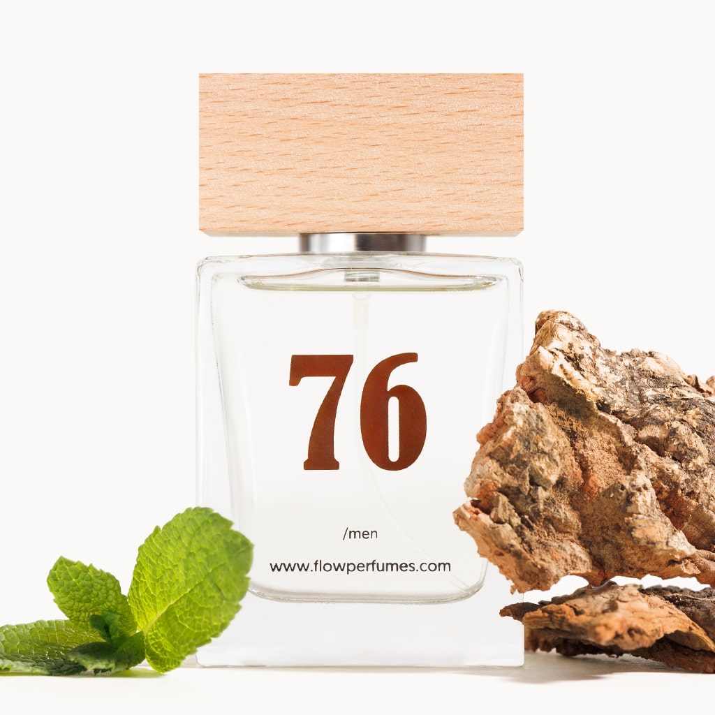 Zamiennik perfum The Scent Hugo Boss – elegancki, zmysłowy aromat z nutą mięty i drewna, Flow Perfumes nr 76.
