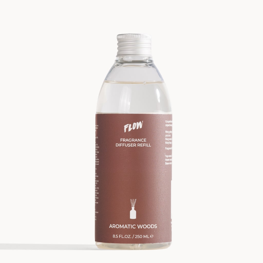 Aromatic Woods 250 ml – Autorski Dyfuzor Zapachowy Uzupełnienie | Flow Perfumes