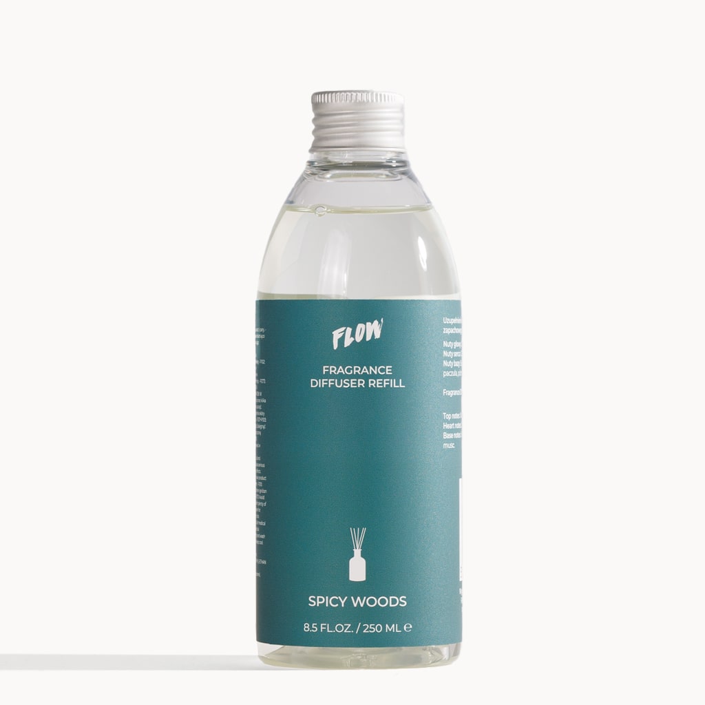 Spicy Woods 250 ml – Autorski Dyfuzor Zapachowy Uzupełnienie | Flow Perfumes