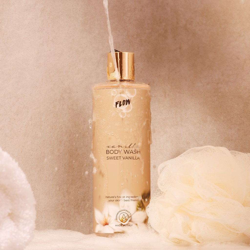 Sweet Vanilla – Luksusowy Żel pod Prysznic Flow Perfumes