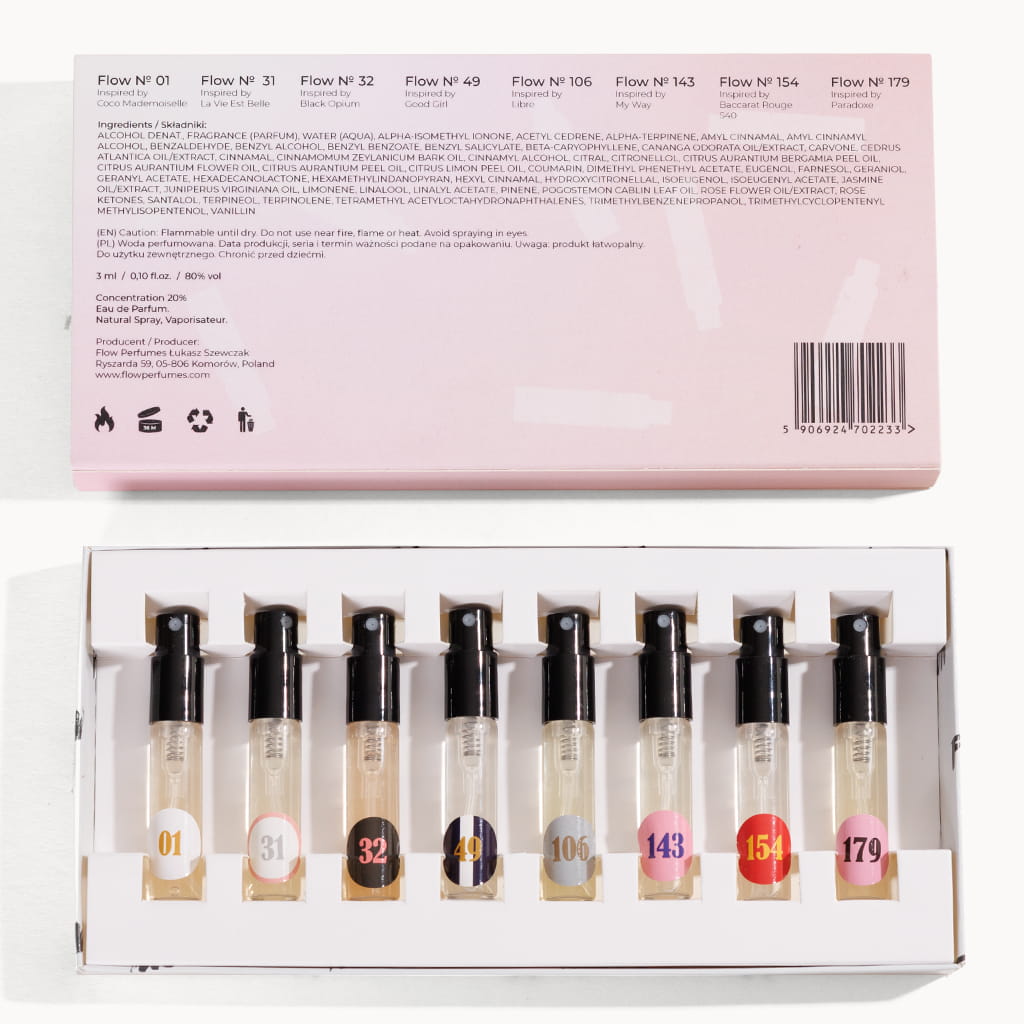 Zestaw Bestsellerów Damskich 8×3ml