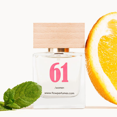 Zamiennik Acqua di Gioia Armani – świeży, kobiecy zapach z miętą i pomarańczą, Flow Perfumes nr 61.