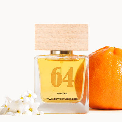 Zamiennik perfum Allure Chanel – kobiecy zapach z mandarynką i kwiatami, Flow Perfumes nr 64.