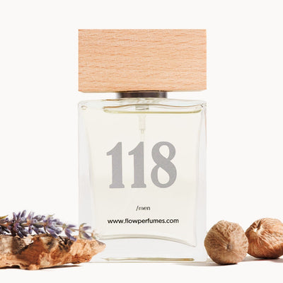 Zamiennik perfum Allure Homme Chanel – elegancki, zmysłowy i ponadczasowy zapach dla pewnych siebie mężczyzn. Flow Perfumes Nr 118.