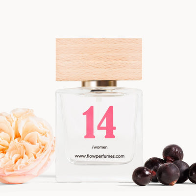 Zamiennik perfum Bright Crystal Absolu Versace – kwiatowo-owocowy zapach z różą i czarną porzeczką, Flow Perfumes nr 14.