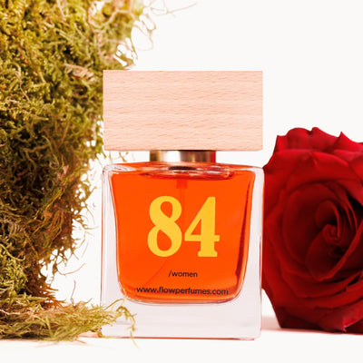Zamiennik perfum Dune Dior – orientalno-kwiatowy klasyk z nutą róży i mchu, Flow Perfumes nr 84.