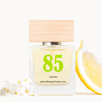 Zamiennik perfum Eden Cacharel – zielono-kwiatowa eksplozja świeżości z cytrusami i białymi kwiatami, Flow Perfumes nr 85.