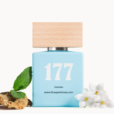 Zamiennik L’Eau par Kenzo – świeża, wodna kompozycja z nutą mięty, białych kwiatów i lekkiego drzewa. Flow Perfumes Nr 177.