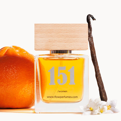 Zamiennik perfum L’Interdit Givenchy – uzależniające połączenie kwiatu pomarańczy, wanilii i jaśminu w zmysłowym ujęciu. Flow Perfumes Nr 151.