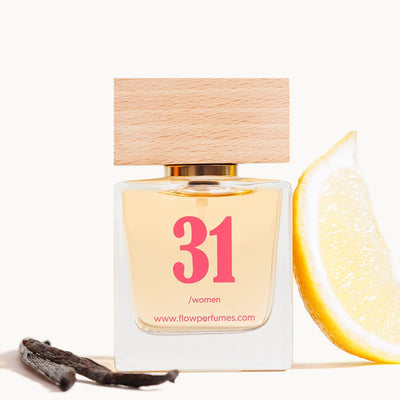 Zamiennik perfum La Vie Est Belle Lancôme – słodki zapach z wanilią i cytryną, Flow Perfumes nr 31.