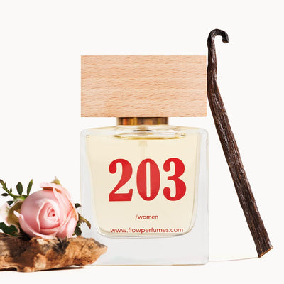 Zamiennik Lost Cherry Tom Ford – kusząca wiśnia otulona wanilią i subtelnym drzewnym tłem. Flow Perfumes Nr 203.