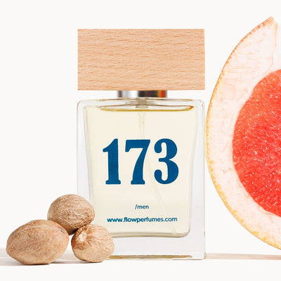 Zamiennik perfum Sauvage Elixir Dior – intensywna mieszanka grejpfruta, gałki muszkatołowej i lawendy w ultramęskim stylu. Flow Perfumes Nr 173.