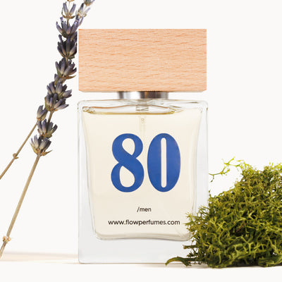 Zamiennik perfum L'Eau Bleue Issey Miyake – świeży aromat lawendy i mchu, Flow Perfumes nr 80.