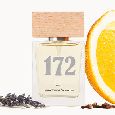 Zamiennik perfum Pour Homme Paco Rabanne – klasyczna lawenda i cytrusy z nutą goździka w eleganckim, męskim stylu. Flow Perfumes Nr 172.