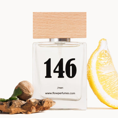 Zamiennik perfum XS Paco Rabanne – cytrusowa świeżość cytryny z nutą gałki muszkatołowej i drzew w odważnym stylu. Flow Perfumes Nr 146.