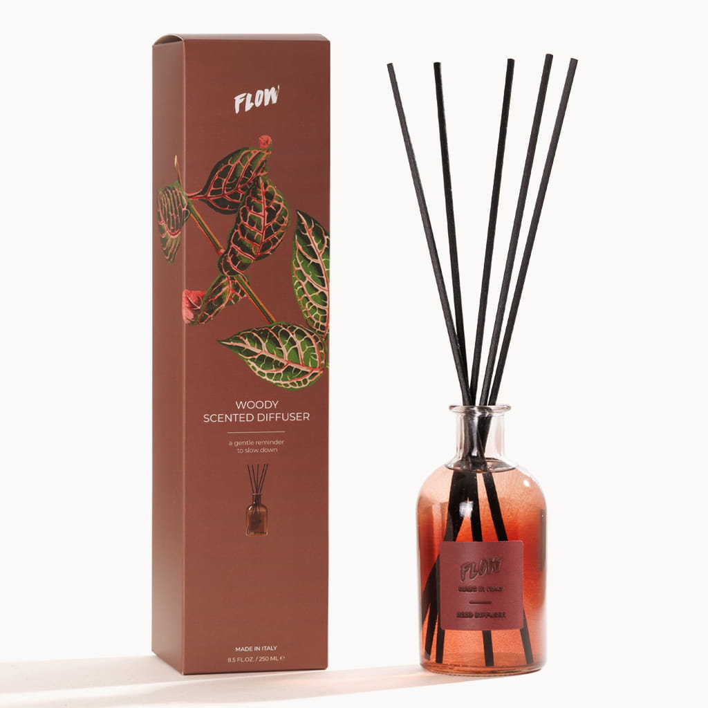 Aromatic Woods – dyfuzor zapachowy z patyczkami | Flow Perfumes #wariant_dyfuzor-250-ml