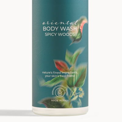 Spicy Woods – Luksusowy Żel pod Prysznic Flow Perfumes