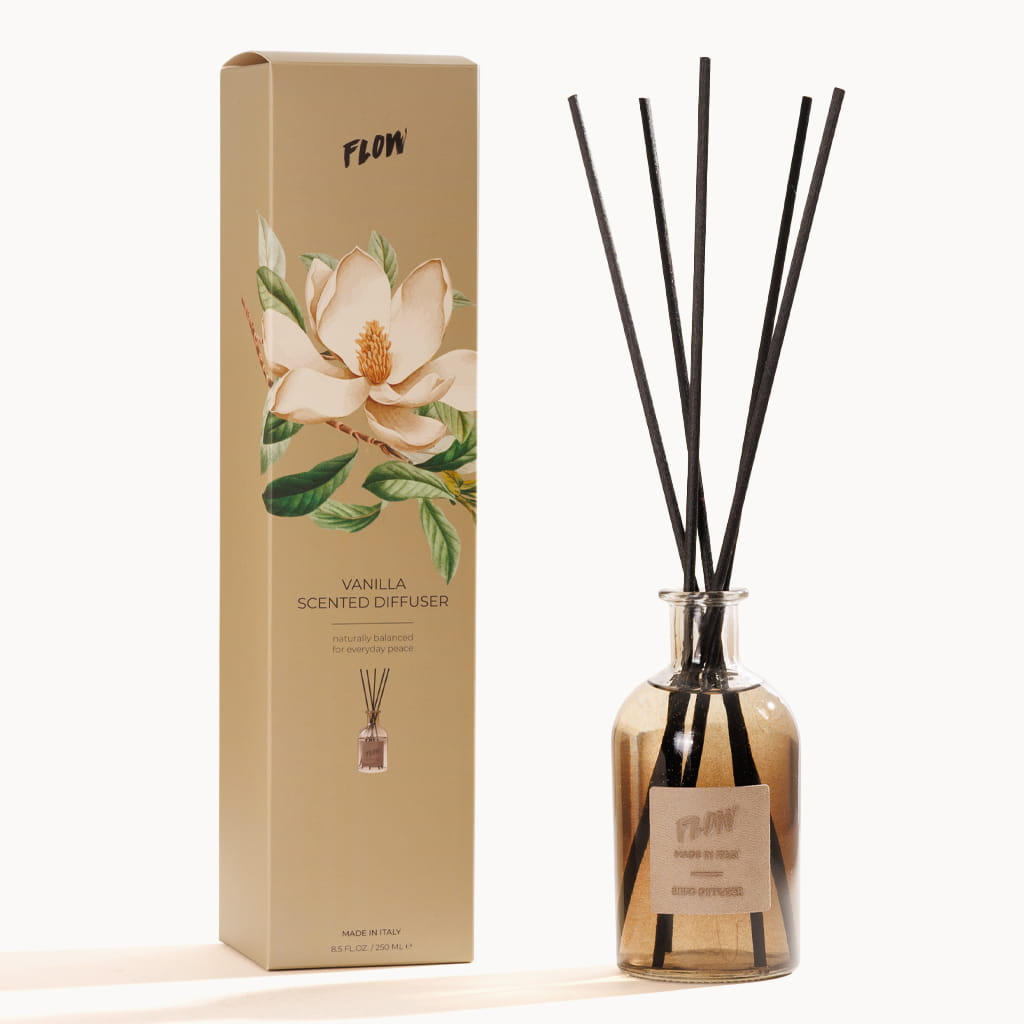 Sweet Vanilla – dyfuzor zapachowy z patyczkami | Flow Perfumes #wariant_dyfuzor-250-ml